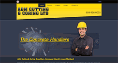 Desktop Screenshot of abmcuttingandcoringltd.com